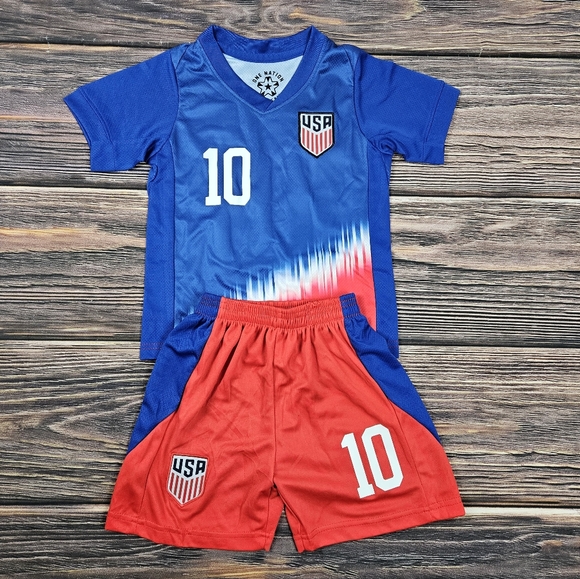 USA Away kid's soccer uniform - Picture 1 of 2